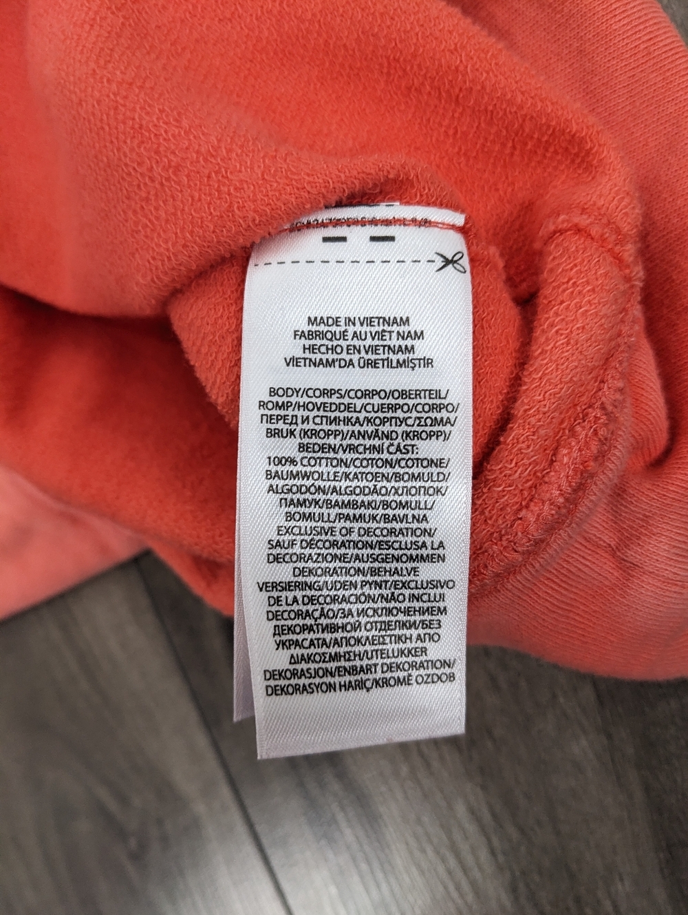 Polo Ralph Lauren Orange Long Sleeve Crew Neck Men's Medium Terrycloth Sweater - Picture 7 of 8